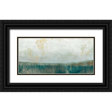 Serenity I Black Ornate Wood Framed Art Print with Double Matting by Wilde, Susan