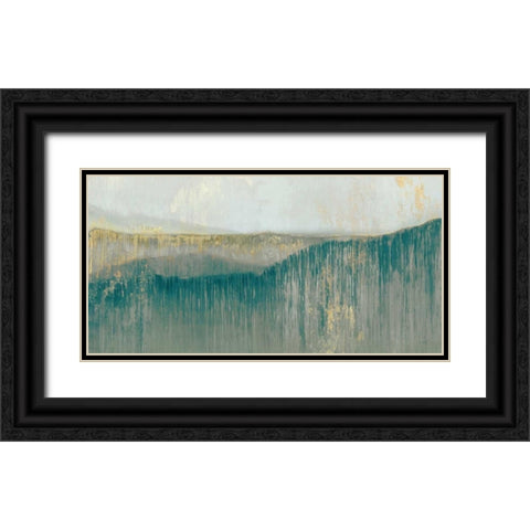 Serenity II Black Ornate Wood Framed Art Print with Double Matting by Wilde, Susan