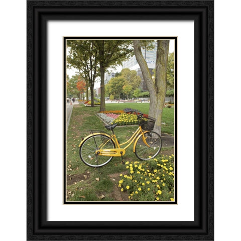 Japan Bicycle - 2 Black Ornate Wood Framed Art Print with Double Matting by Blaustein, Alan