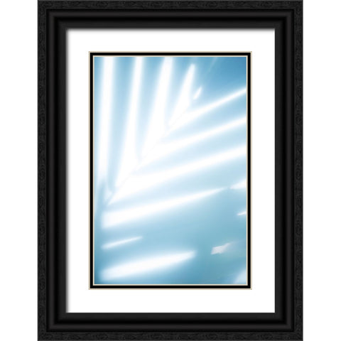 Tropical Palms No. 2 Black Ornate Wood Framed Art Print with Double Matting by Colligan, Lynann