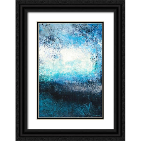 Future Place II Black Ornate Wood Framed Art Print with Double Matting by Loreth, Lanie