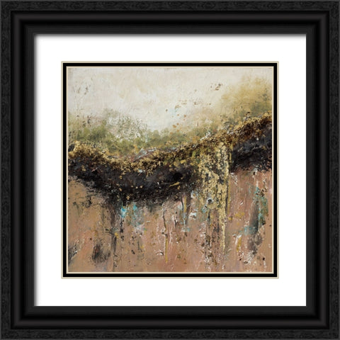Earth Black Ornate Wood Framed Art Print with Double Matting by Pinto, Patricia