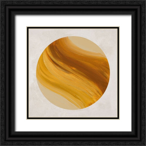 Jupiter Aimer Black Ornate Wood Framed Art Print with Double Matting by Grace, Ajoya