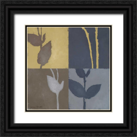 Serene Expression I Black Ornate Wood Framed Art Print with Double Matting by Loreth, Lanie