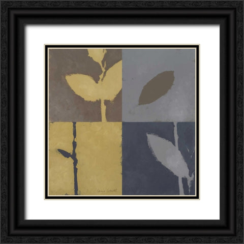 Serene Expression II Black Ornate Wood Framed Art Print with Double Matting by Loreth, Lanie