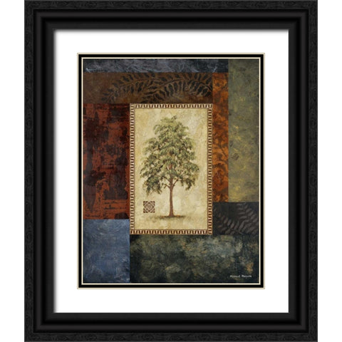 Eucalyptus Tree I Black Ornate Wood Framed Art Print with Double Matting by Marcon, Michael