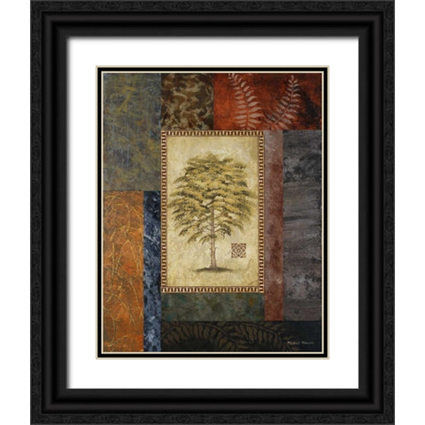 Eucalyptus Tree II Black Ornate Wood Framed Art Print with Double Matting by Marcon, Michael
