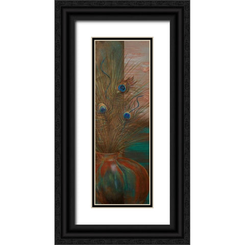 Secret World I Black Ornate Wood Framed Art Print with Double Matting by Hakimipour-Ritter