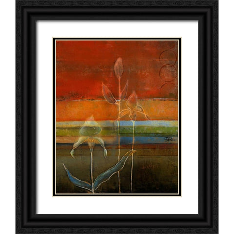 Imagination I Black Ornate Wood Framed Art Print with Double Matting by Pinto, Patricia