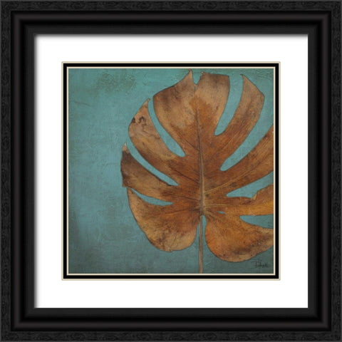 Dry Balazo in Blue I Black Ornate Wood Framed Art Print with Double Matting by Pinto, Patricia