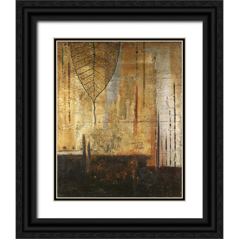 Fantasia II Black Ornate Wood Framed Art Print with Double Matting by Pinto, Patricia