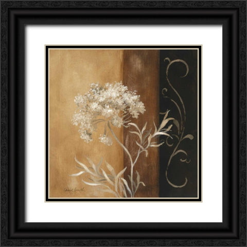 Delicate Beauty II Black Ornate Wood Framed Art Print with Double Matting by Loreth, Lanie