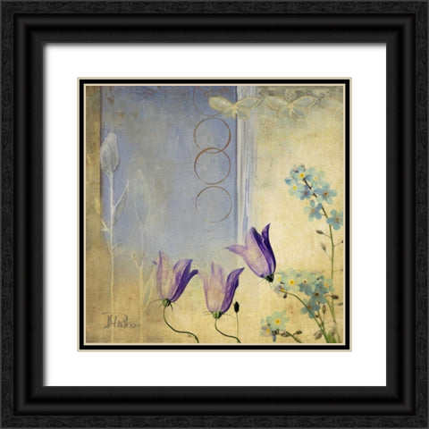 Sunrise I Black Ornate Wood Framed Art Print with Double Matting by Pinto, Patricia