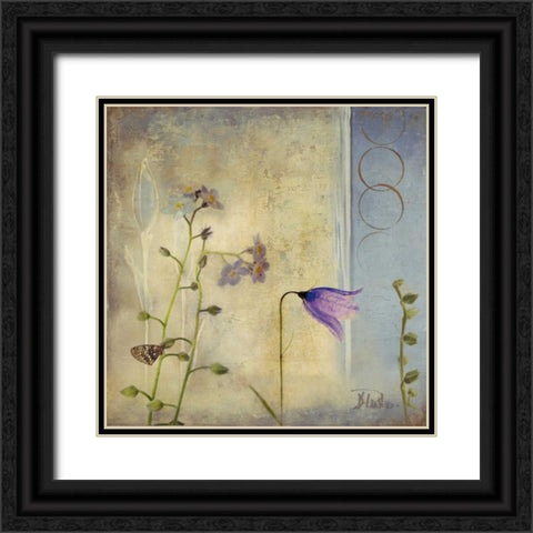 Sunrise II Black Ornate Wood Framed Art Print with Double Matting by Pinto, Patricia
