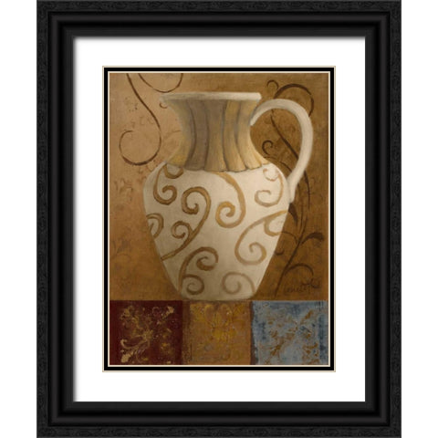 Elegant Vessel II Black Ornate Wood Framed Art Print with Double Matting by Loreth, Lanie