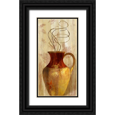 Fall Vessel II Black Ornate Wood Framed Art Print with Double Matting by Loreth, Lanie