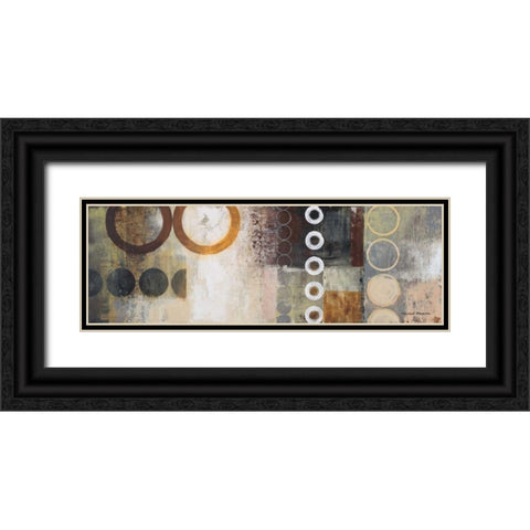 Liberate I Black Ornate Wood Framed Art Print with Double Matting by Marcon, Michael