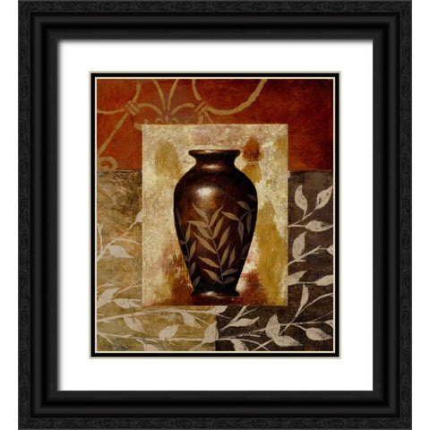 A Familiar Vessel I Black Ornate Wood Framed Art Print with Double Matting by Marcon, Michael