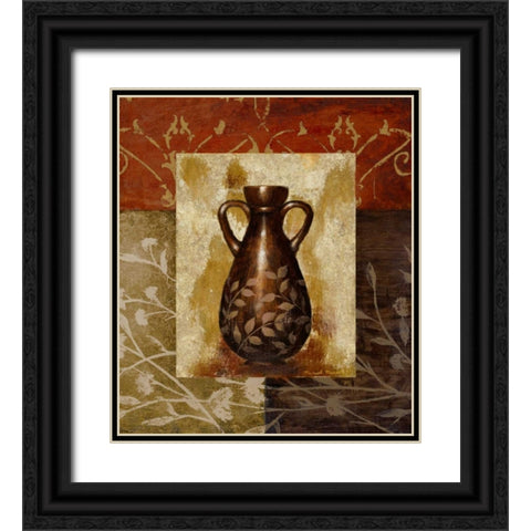 A Familiar Vessel II Black Ornate Wood Framed Art Print with Double Matting by Marcon, Michael
