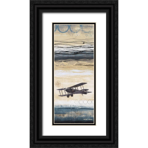 Through the Wind II Black Ornate Wood Framed Art Print with Double Matting by Marcon, Michael