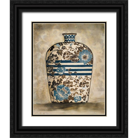 The Pottery II Black Ornate Wood Framed Art Print with Double Matting by Pinto, Patricia