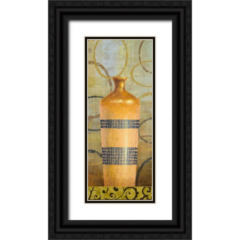 Symphony II Black Ornate Wood Framed Art Print with Double Matting by Marcon, Michael