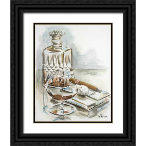 19th Hole Black Ornate Wood Framed Art Print with Double Matting by French-Roussia, Heather
