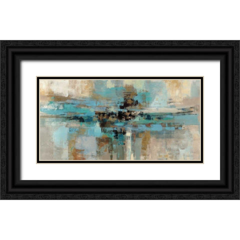 Morning Fjord Black Ornate Wood Framed Art Print with Double Matting by Vassileva, Silvia