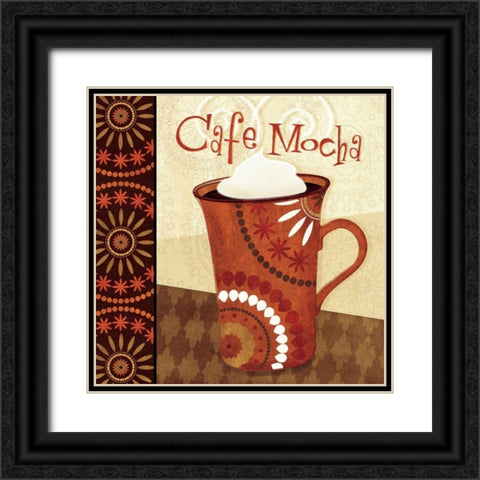 Cup of Joe III Black Ornate Wood Framed Art Print with Double Matting by Charron, Veronique