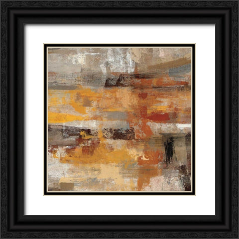 Mojave Road Black Ornate Wood Framed Art Print with Double Matting by Vassileva, Silvia