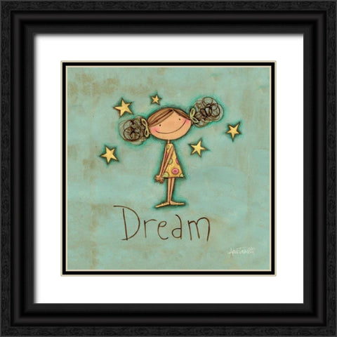 Dream Black Ornate Wood Framed Art Print with Double Matting by Tavoletti, Anne