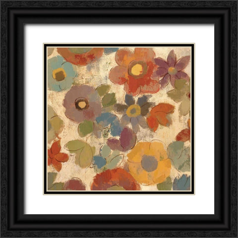 Hazel Eyes II Black Ornate Wood Framed Art Print with Double Matting by Vassileva, Silvia