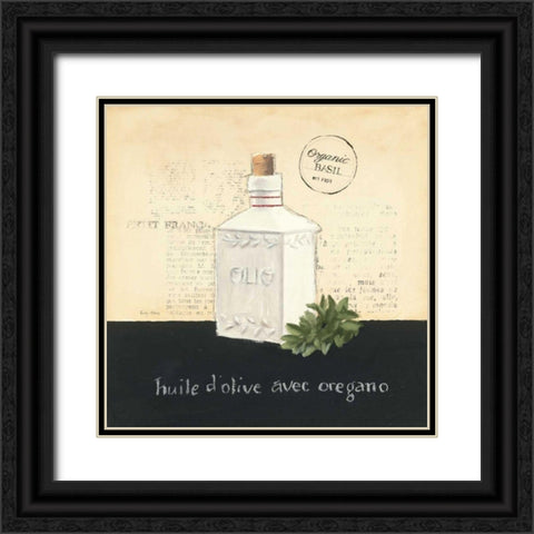Huile d Olive II Black Ornate Wood Framed Art Print with Double Matting by Adams, Emily