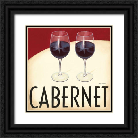 Vin Moderne IV Black Ornate Wood Framed Art Print with Double Matting by Fabiano, Marco