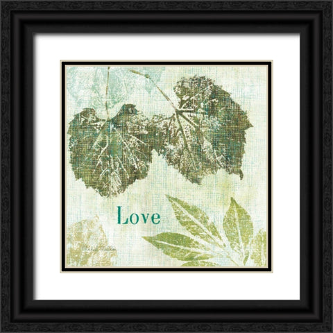Natures Impressions II Black Ornate Wood Framed Art Print with Double Matting by Mullan, Michael