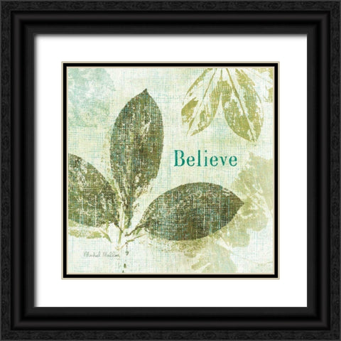 Natures Impressions IV Black Ornate Wood Framed Art Print with Double Matting by Mullan, Michael