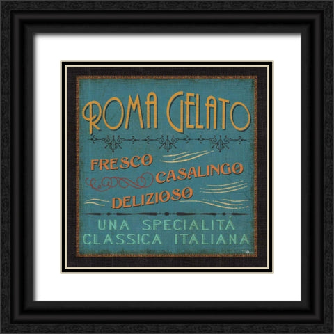 Lunchtime in Color IV Black Ornate Wood Framed Art Print with Double Matting by Pela Studio