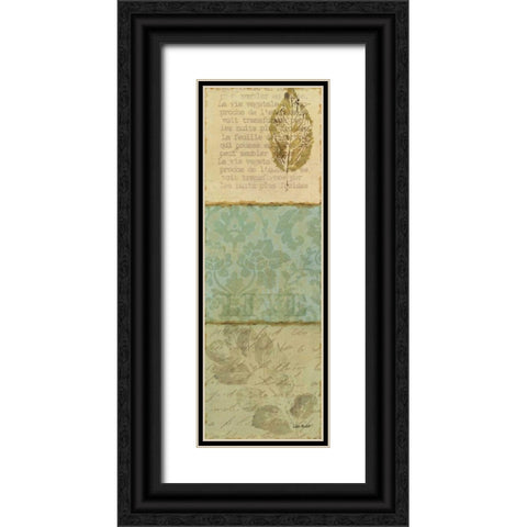 Forest Walk Panel II Black Ornate Wood Framed Art Print with Double Matting by Audit, Lisa