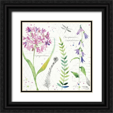 Soft Nature III Black Ornate Wood Framed Art Print with Double Matting by Tavoletti, Anne