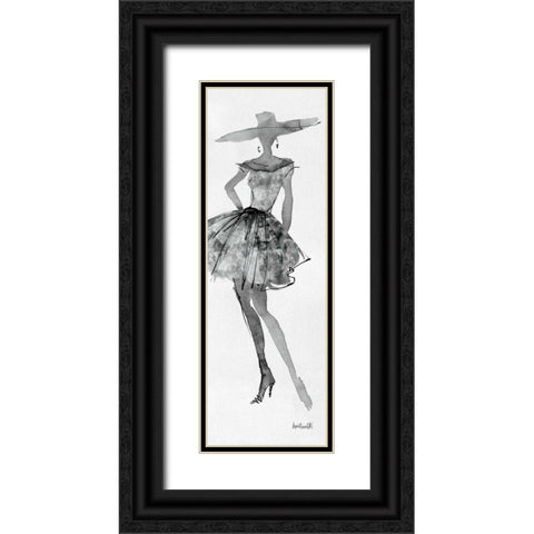 Fashion Sketchbook V Black Ornate Wood Framed Art Print with Double Matting by Tavoletti, Anne