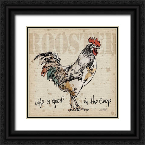 Farm Life III Black Ornate Wood Framed Art Print with Double Matting by Tavoletti, Anne