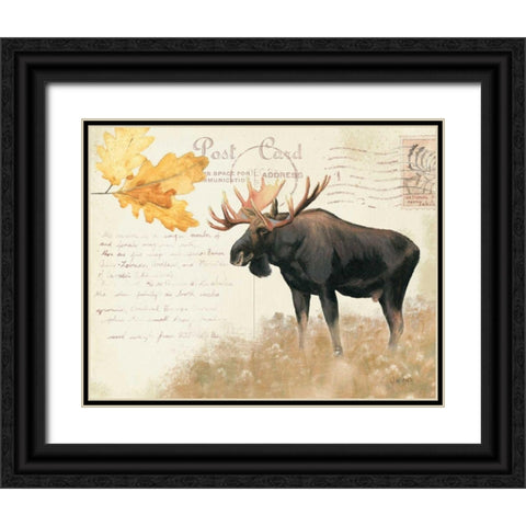 Northern Wild III Black Ornate Wood Framed Art Print with Double Matting by Wiens, James