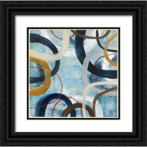 Dwell I Black Ornate Wood Framed Art Print with Double Matting by Warrick, Cheryl