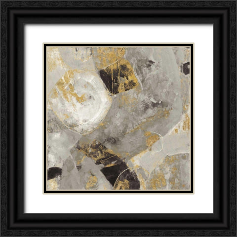 Painted Desert Neutral Black Ornate Wood Framed Art Print with Double Matting by Vassileva, Silvia