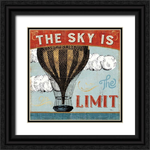 A Great Journey I Black Ornate Wood Framed Art Print with Double Matting by Pela Studio