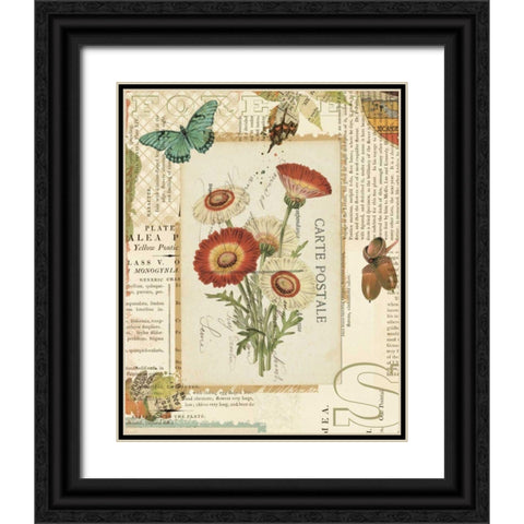 Falling for Fall I Black Ornate Wood Framed Art Print with Double Matting by Pertiet, Katie