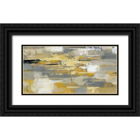 Urban Walkway Black Ornate Wood Framed Art Print with Double Matting by Vassileva, Silvia