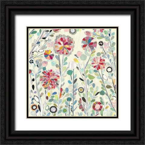 Spring Blossoms Crop Black Ornate Wood Framed Art Print with Double Matting by Boggs, Candra