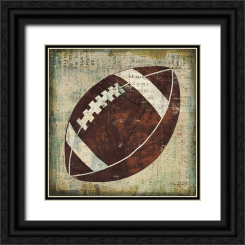 Ball III Black Ornate Wood Framed Art Print with Double Matting by Mullan, Michael