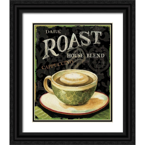 Today s Coffee III Black Ornate Wood Framed Art Print with Double Matting by Audit, Lisa